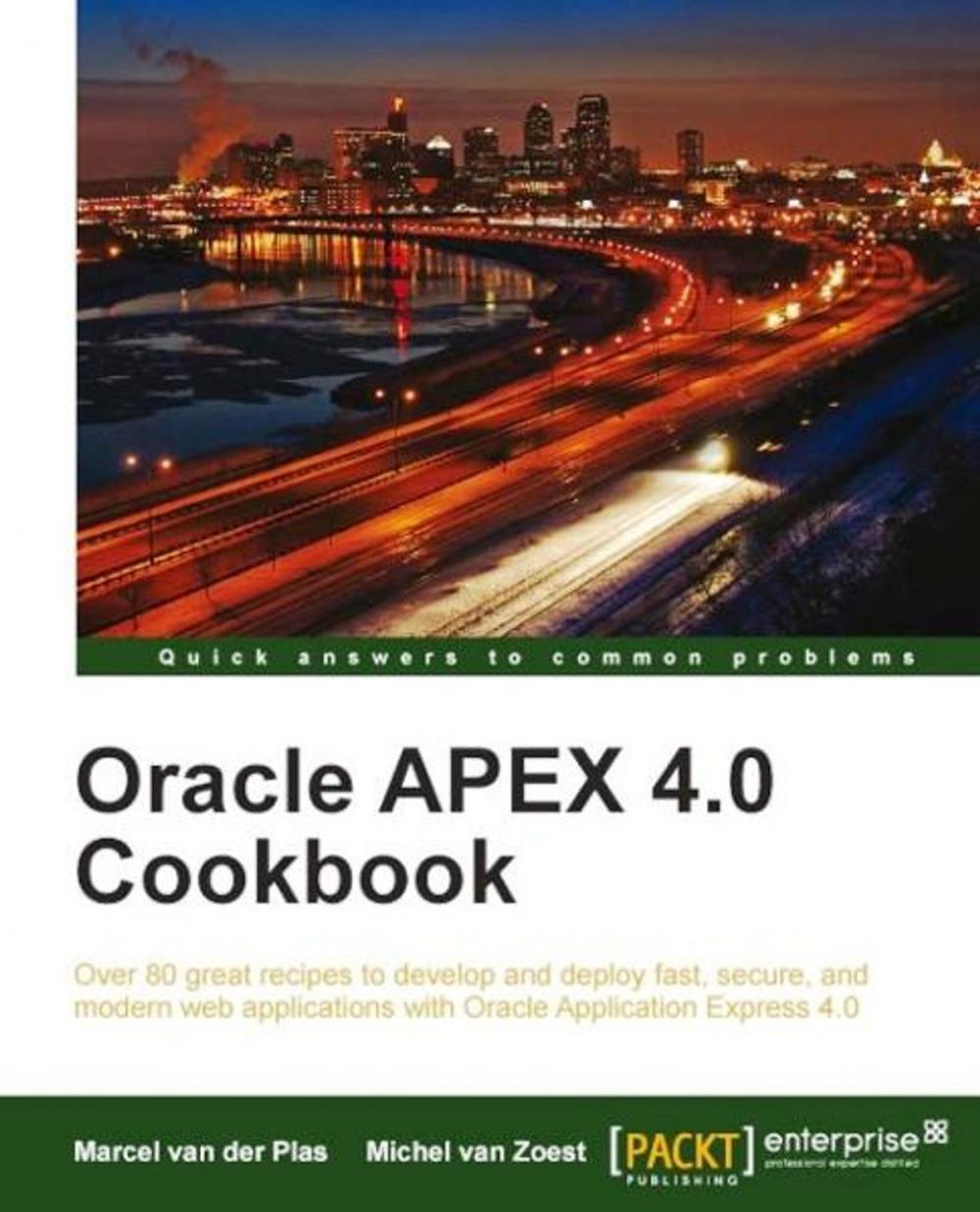 Big bigCover of Oracle APEX 4.0 Cookbook