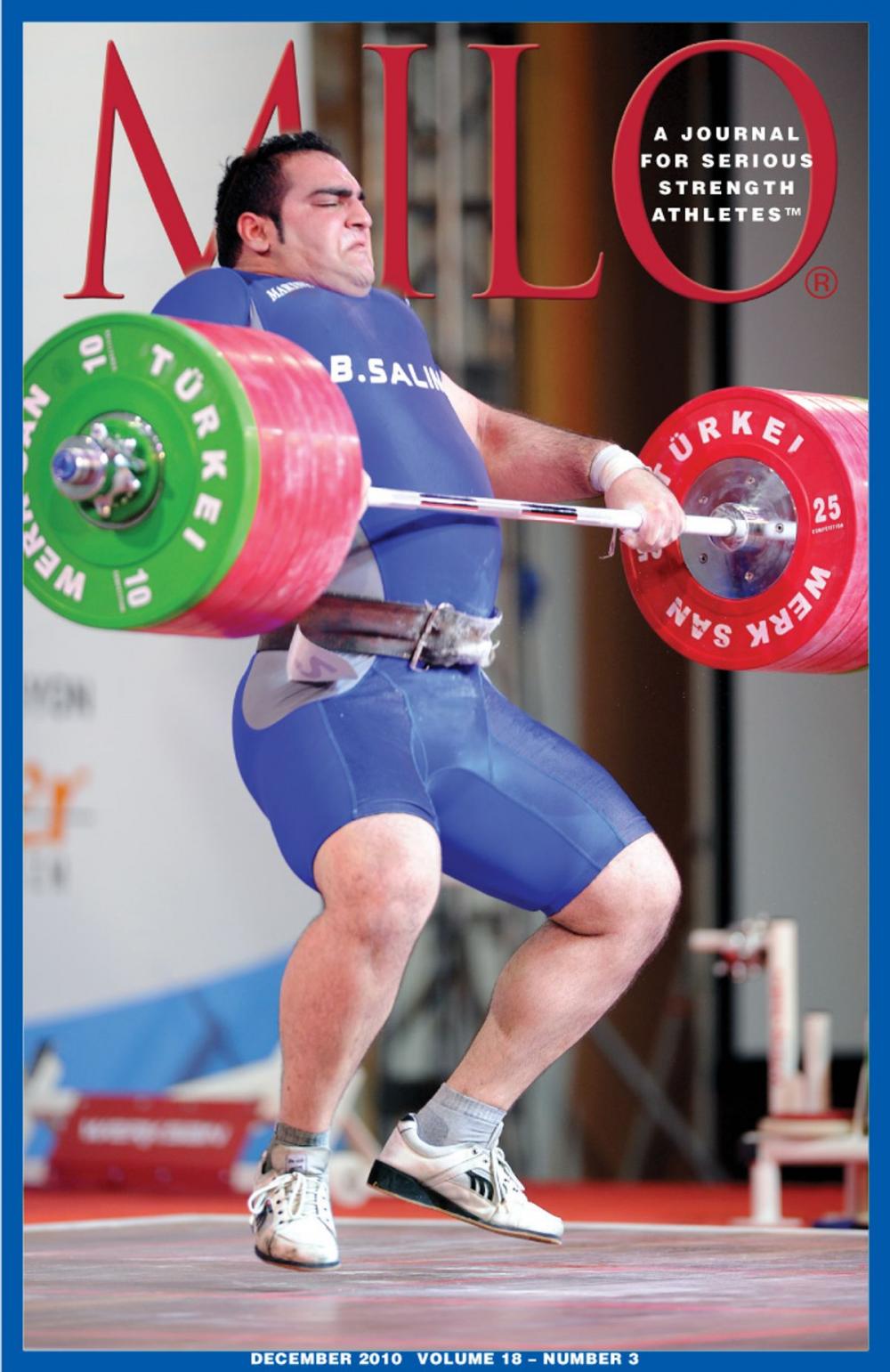 Big bigCover of MILO: A Journal for Serious Strength Athletes, December 2010, Vol. 18, No. 3