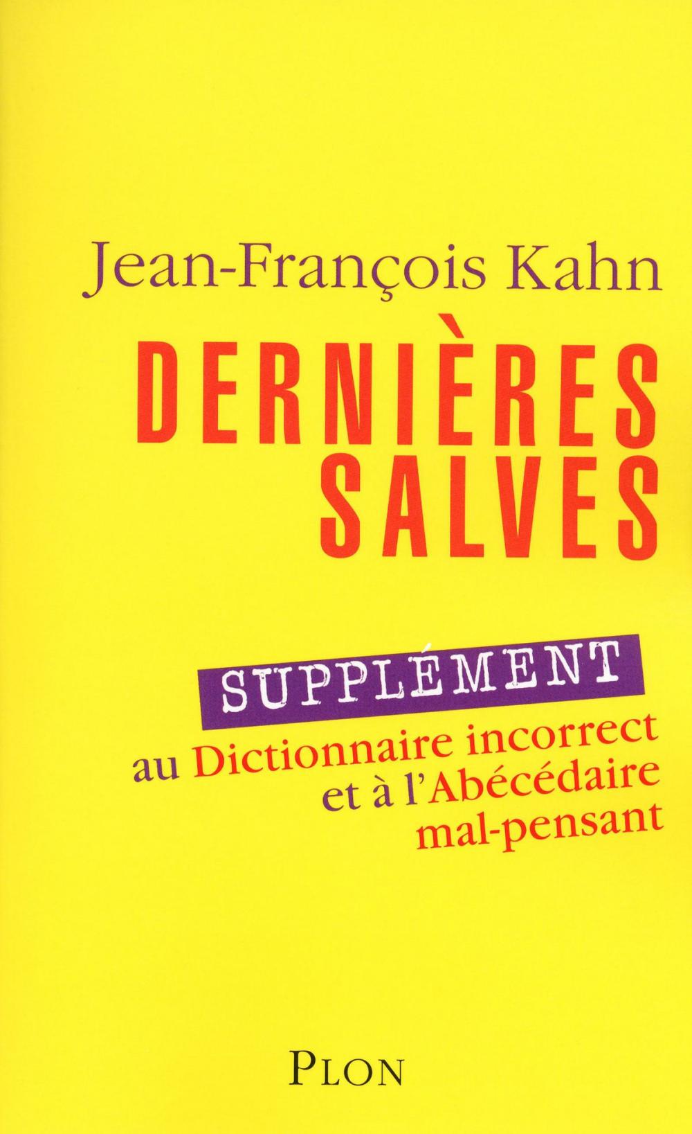 Big bigCover of Dernières salves