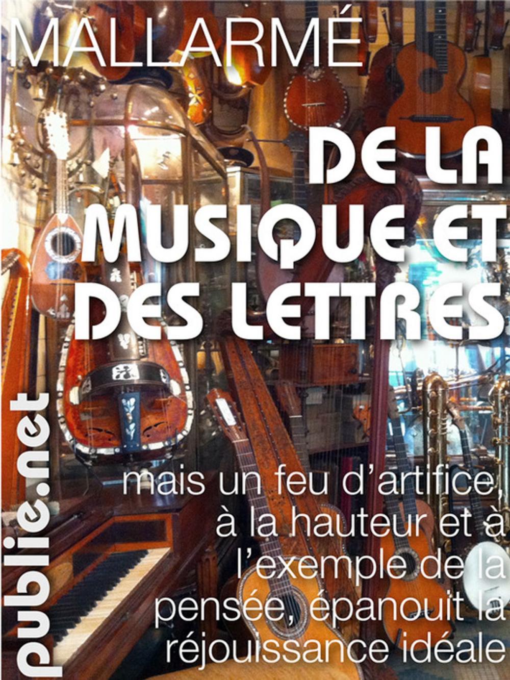 Big bigCover of De la musique et des lettres