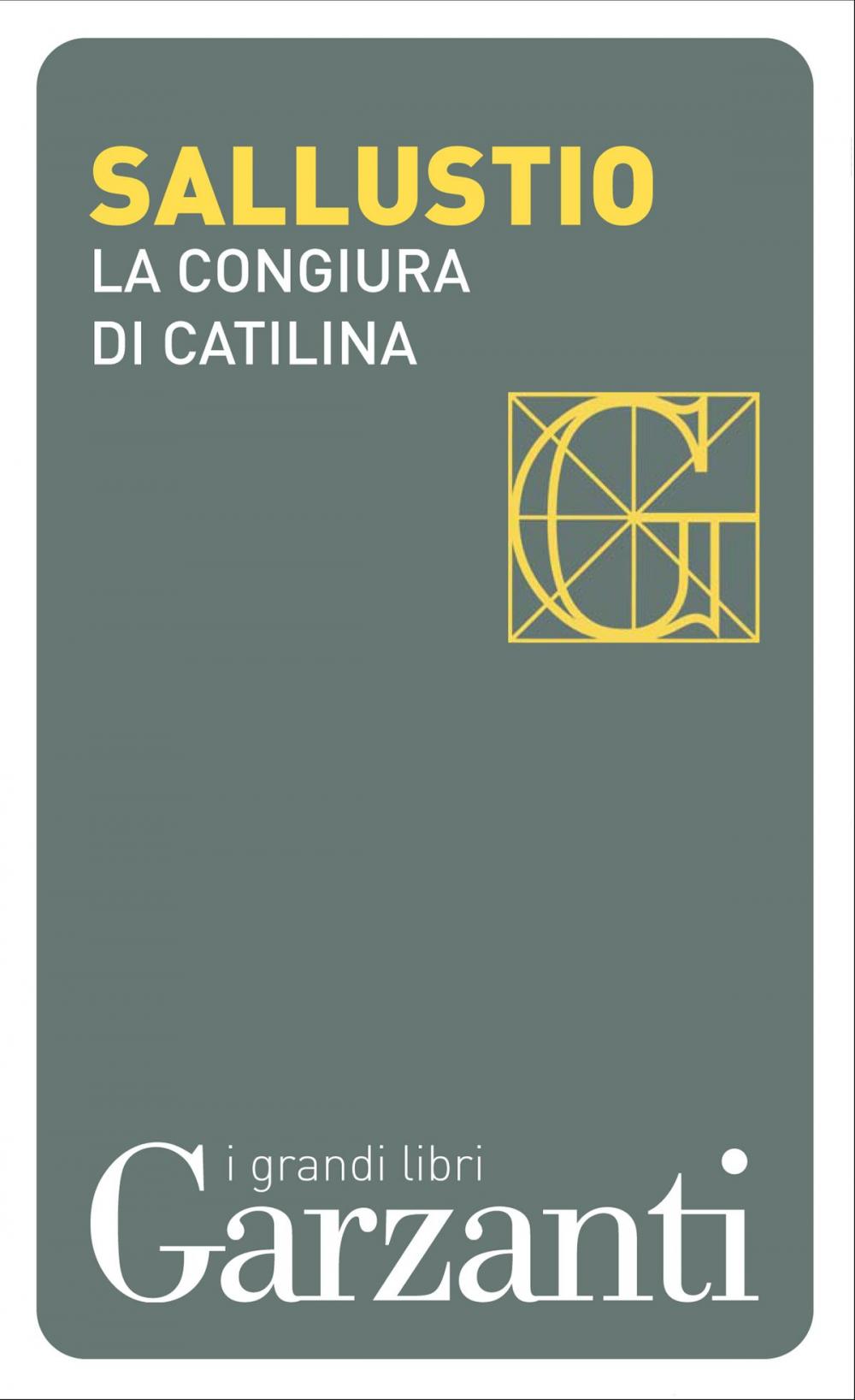 Big bigCover of La congiura di Catilina