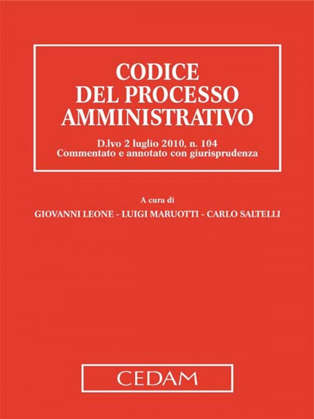 Big bigCover of Codice del processo amministrativo