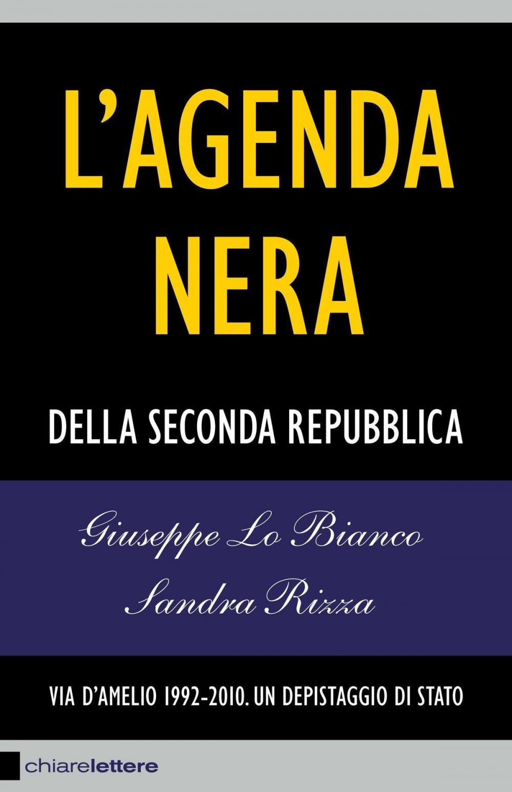 Big bigCover of L'agenda nera