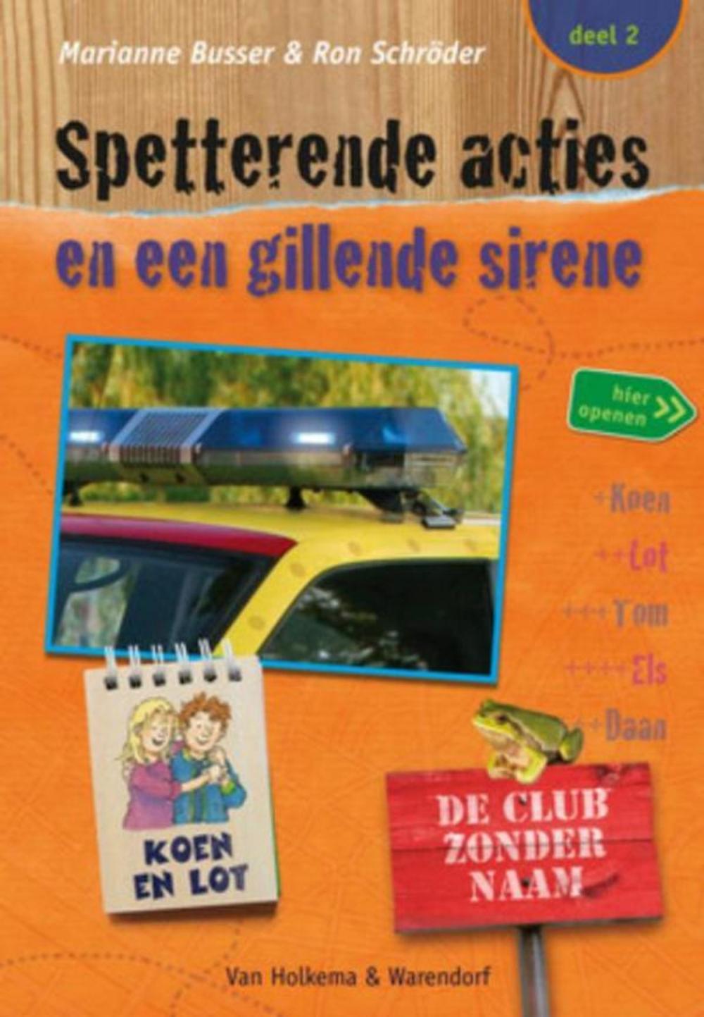 Big bigCover of Spetterende acties en een gillende sirene