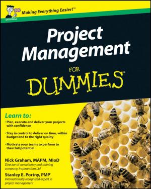 Cover of the book Project Management For Dummies by Ralph Vince