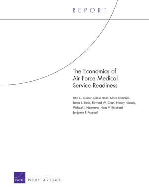 Book cover of The Economics of Air Force Medical Service Readiness