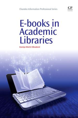Cover of the book E-books in Academic Libraries by Jasper Michael