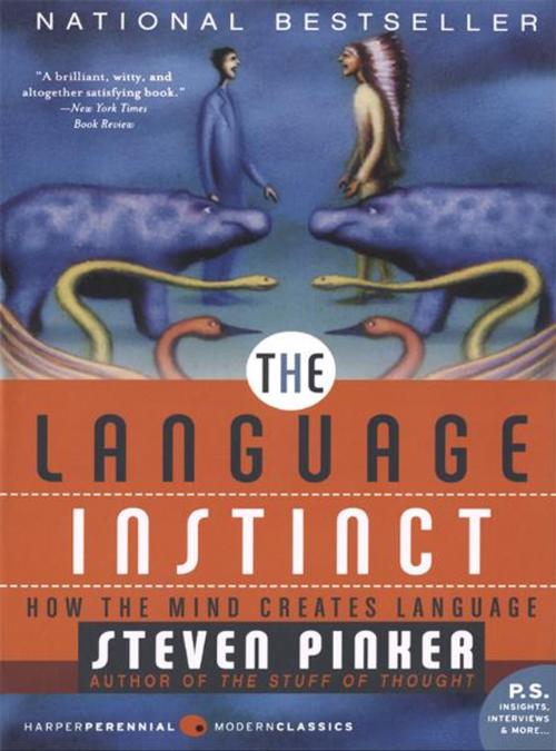 Cover of the book The Language Instinct by Steven Pinker, HarperCollins e-books