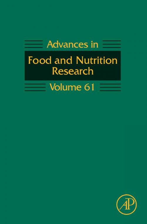 Cover of the book Advances in Food and Nutrition Research by Steve Taylor, Elsevier Science