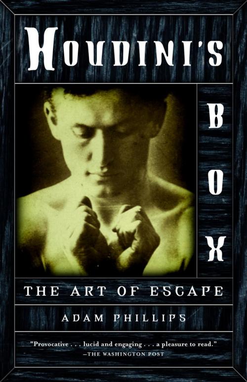 Cover of the book Houdini's Box by Adam Phillips, Knopf Doubleday Publishing Group