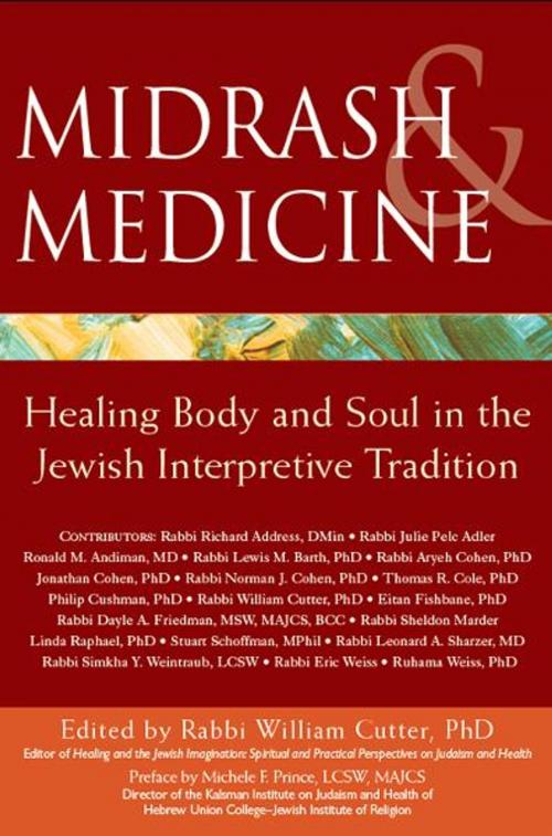 Cover of the book Midrash & Medicine: Healing Body and Soul in the Jewish Interpretive Tradition by Rabbi William Cutter, Jewish Lights Publishing