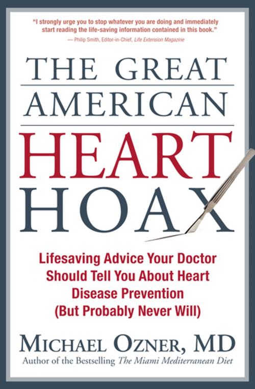Cover of the book The Great American Heart Hoax by Michael Ozner, MD, BenBella Books