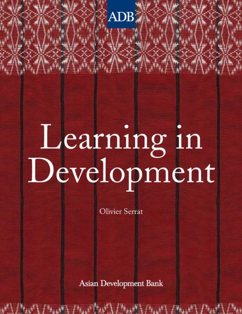 Cover of the book Learning in Development by Olivier Serrat, Asian Development Bank