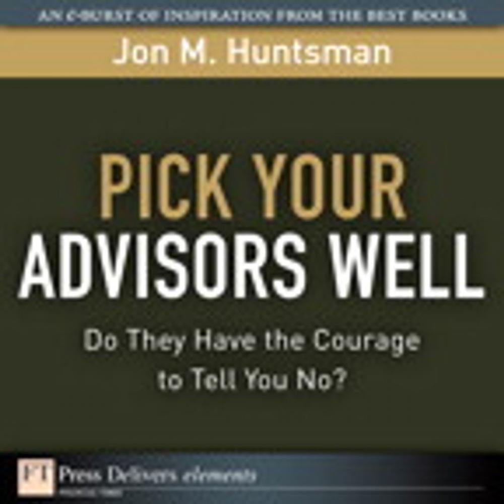 Big bigCover of Pick Your Advisors Well