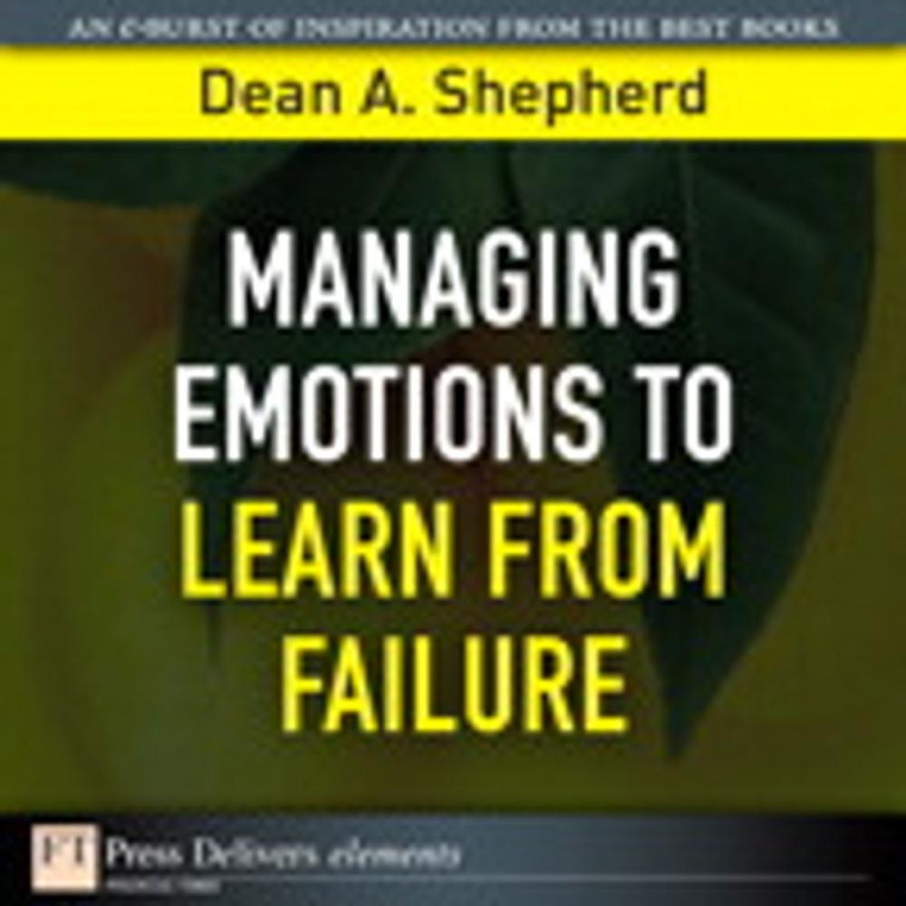 Big bigCover of Managing Emotions to Learn from Failure