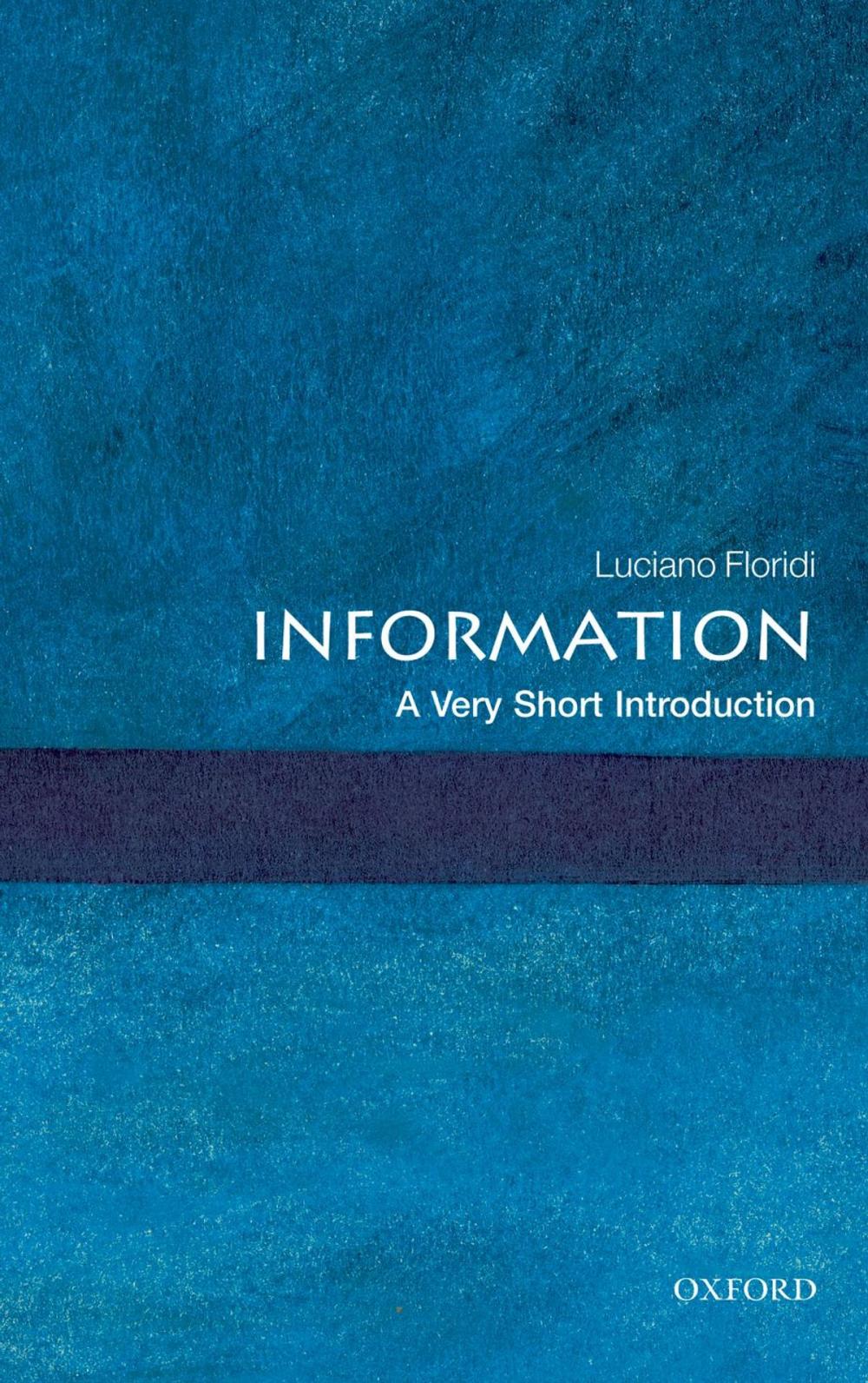 Big bigCover of Information: A Very Short Introduction