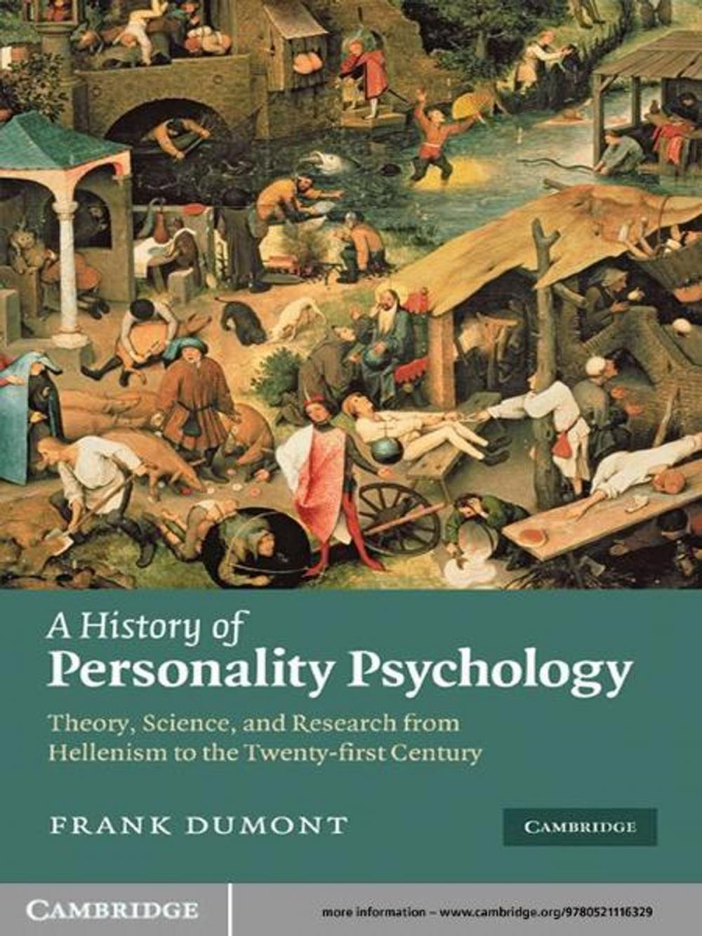 Big bigCover of A History of Personality Psychology