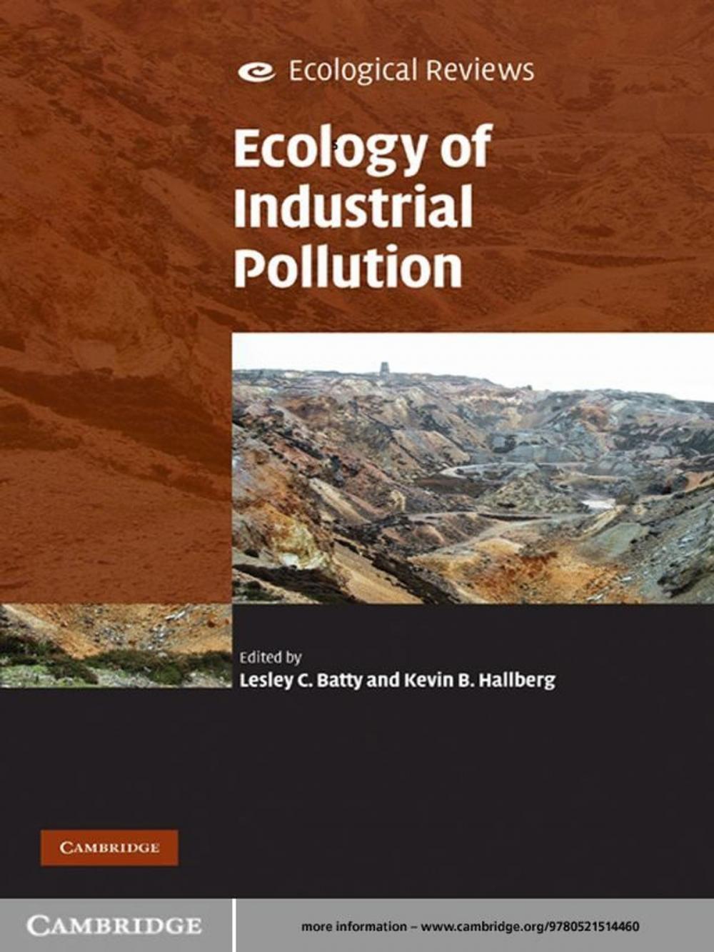 Big bigCover of Ecology of Industrial Pollution