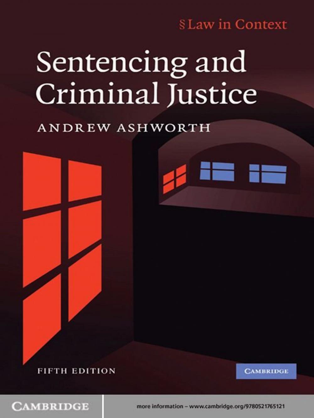 Big bigCover of Sentencing and Criminal Justice