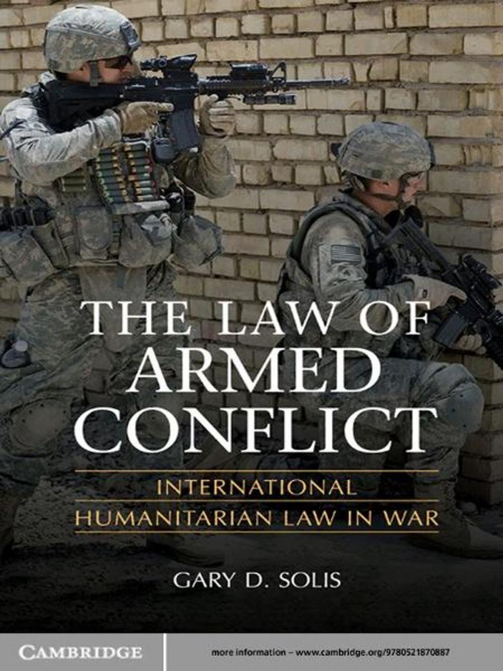 Big bigCover of The Law of Armed Conflict