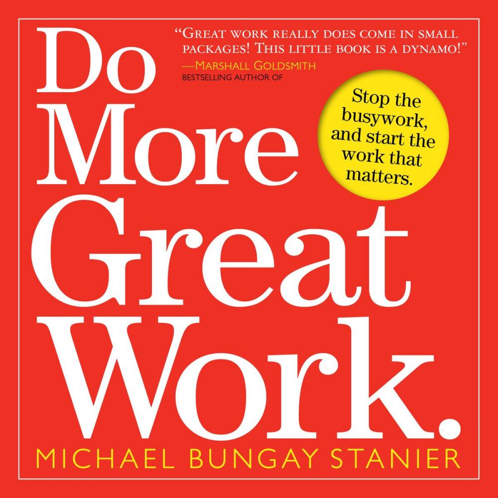 Big bigCover of Do More Great Work