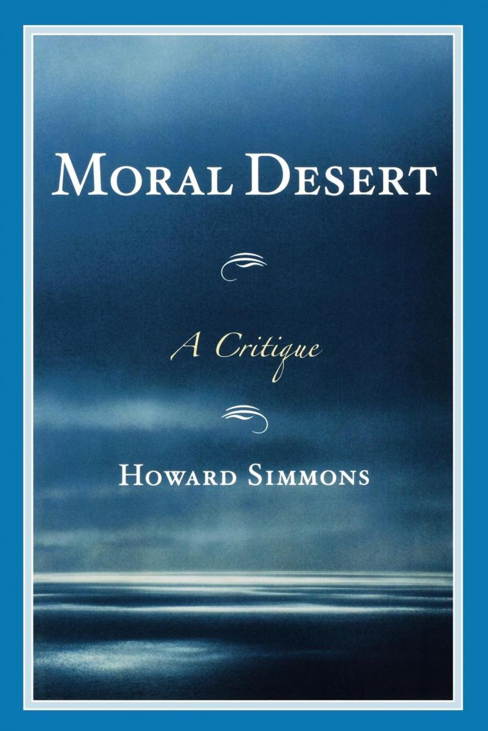 Big bigCover of Moral Desert