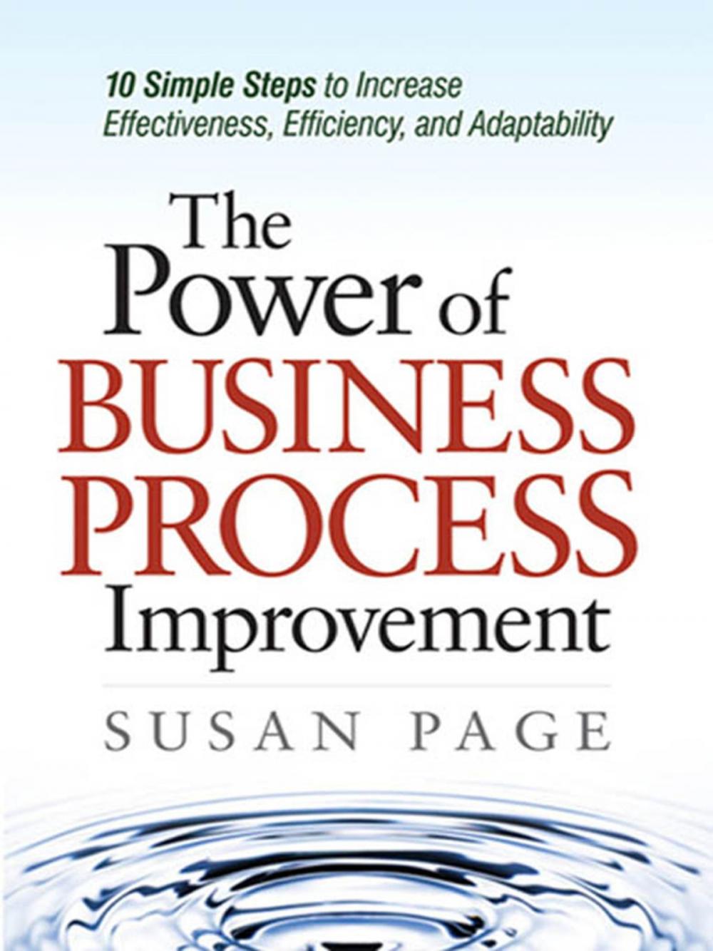 Big bigCover of The Power of Business Process Improvement