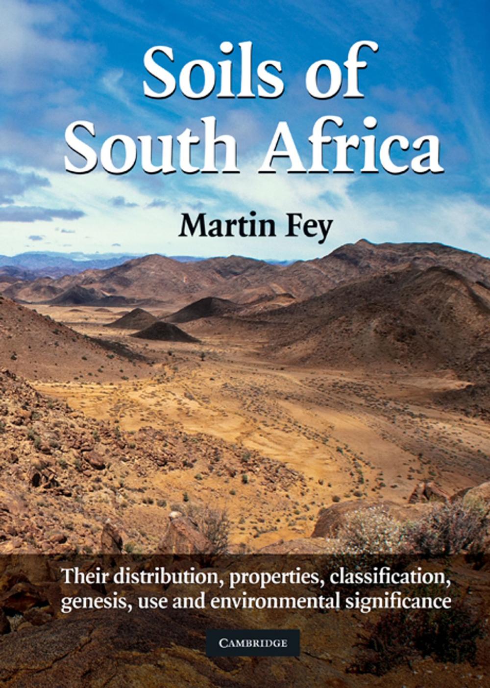 Big bigCover of Soils of South Africa