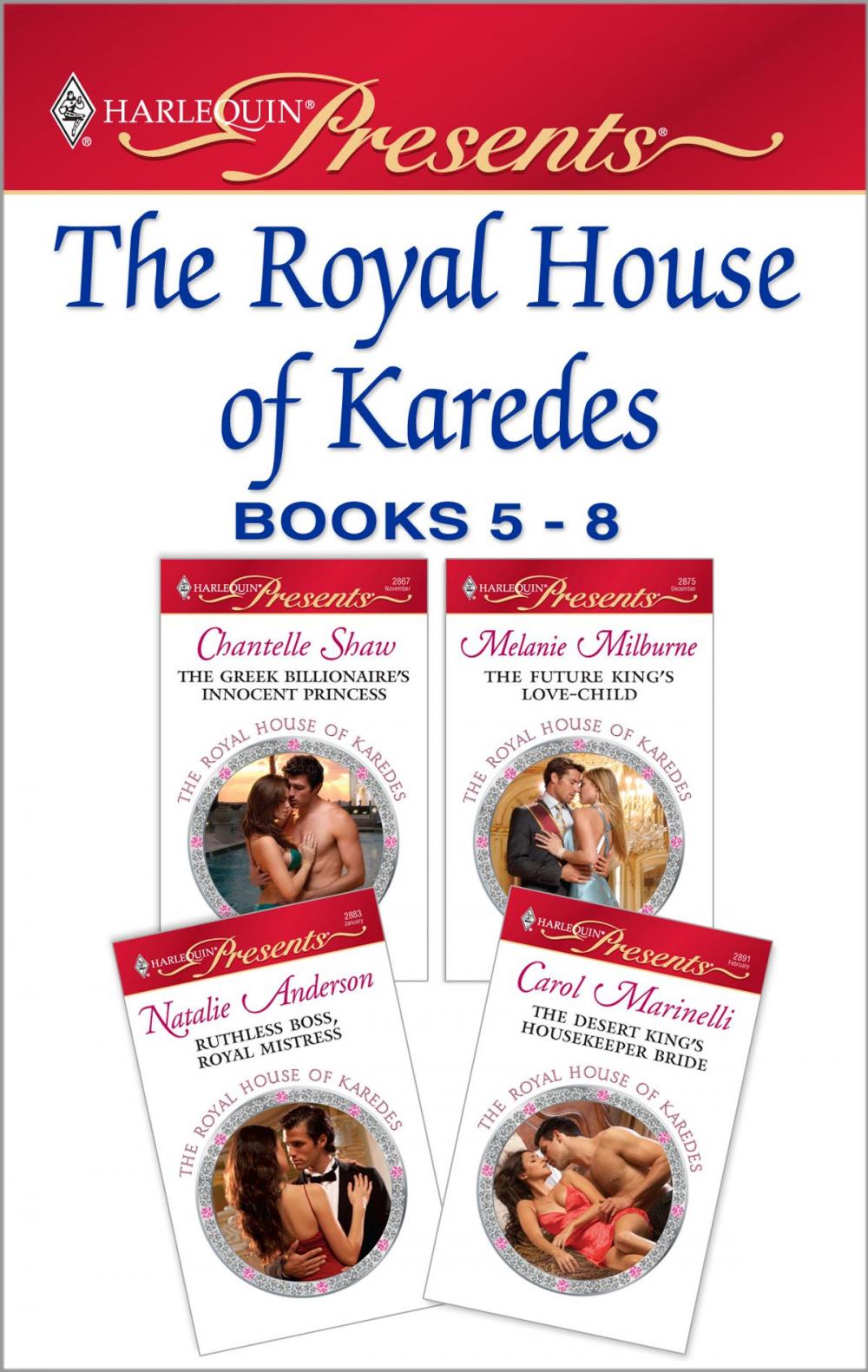 Big bigCover of The Royal House of Karedes books 5-8