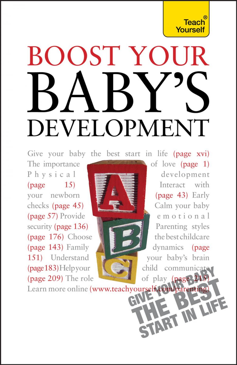 Big bigCover of Boost Your Baby's Development