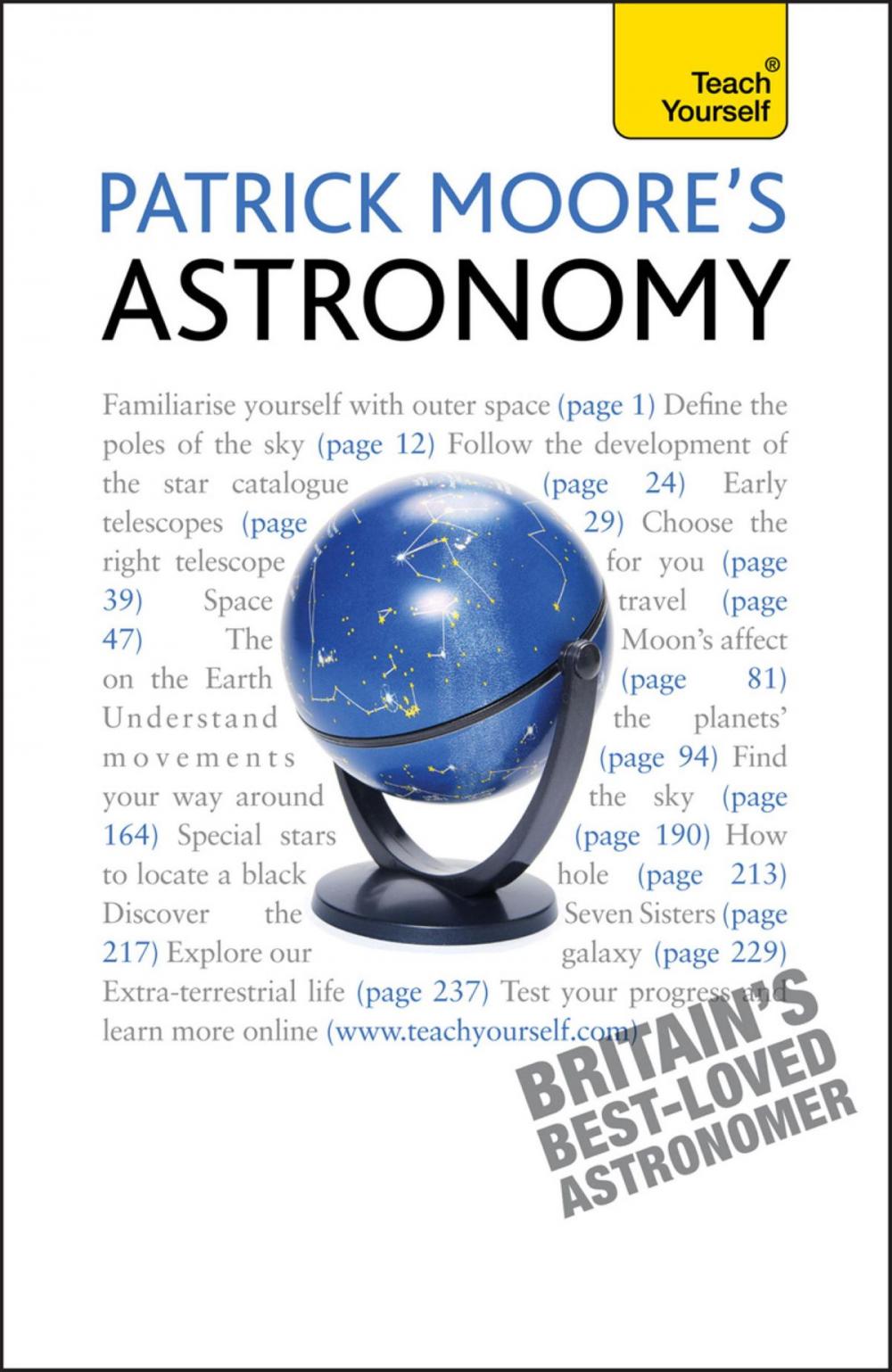 Big bigCover of Patrick Moore's Astronomy: Teach Yourself
