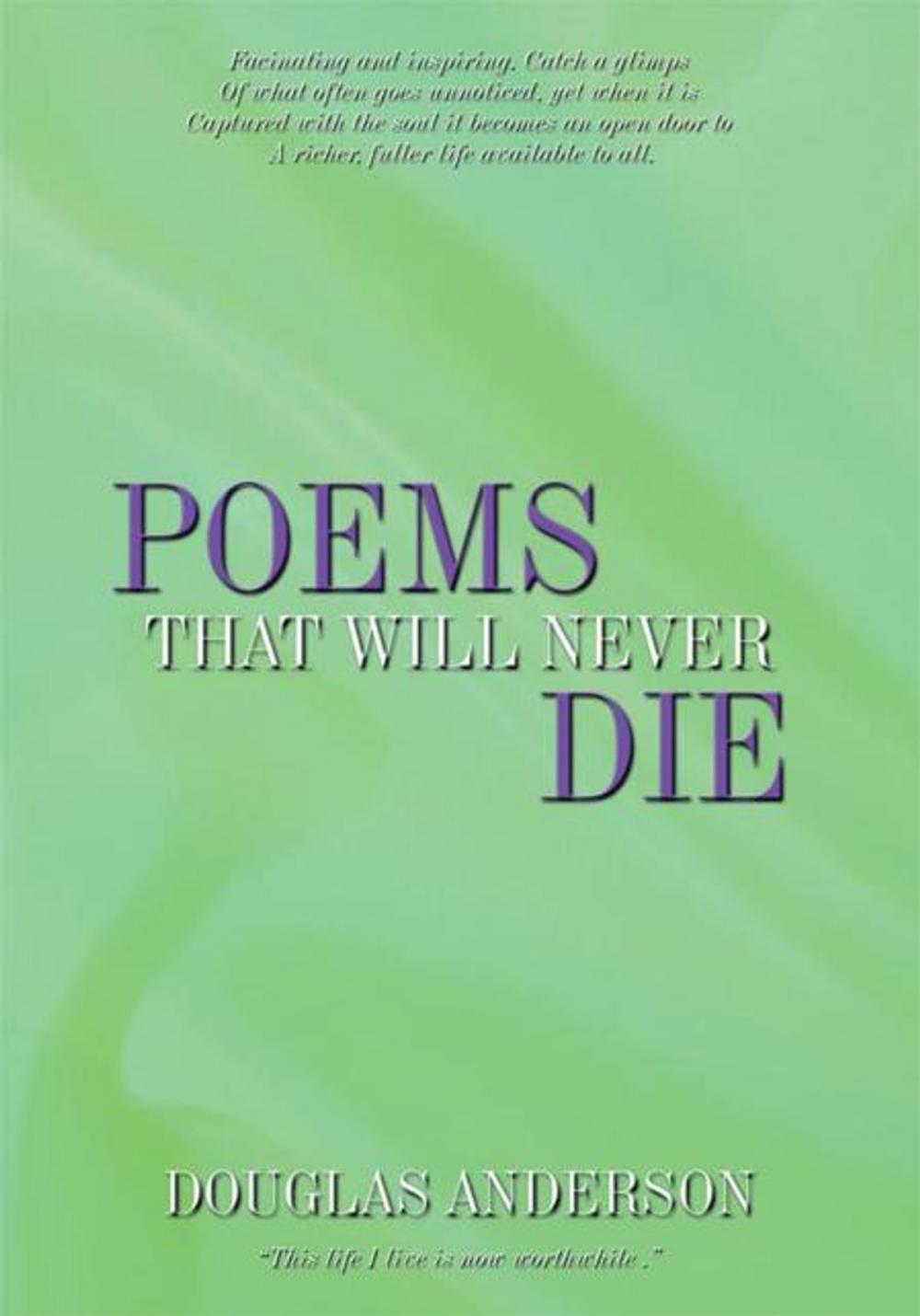 Big bigCover of Poems That Will Never Die