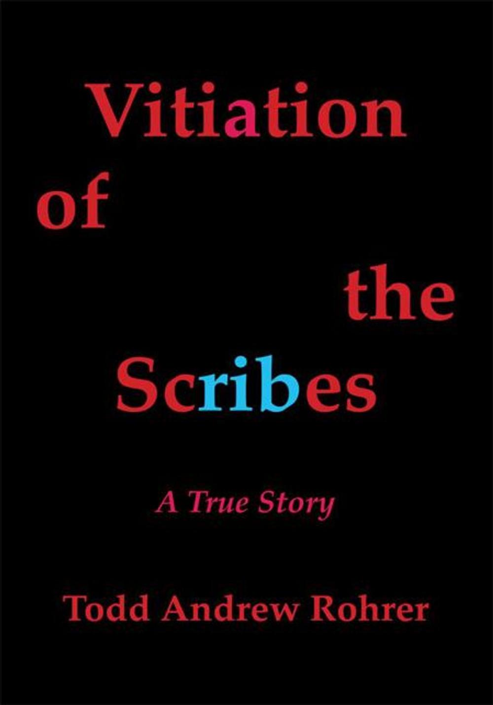 Big bigCover of Vitiation of the Scribes