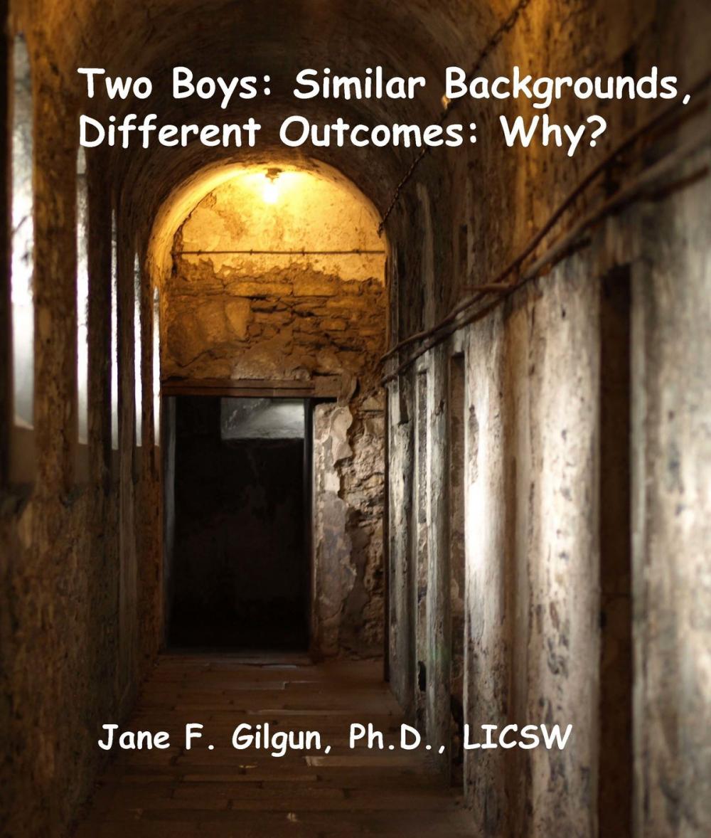 Big bigCover of Two Boys, Similar Backgrounds: One Goes To Prison and One Does Not: Why?