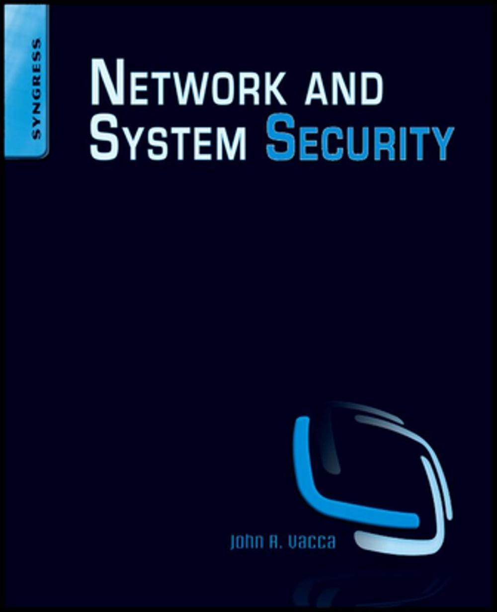 Big bigCover of Network and System Security