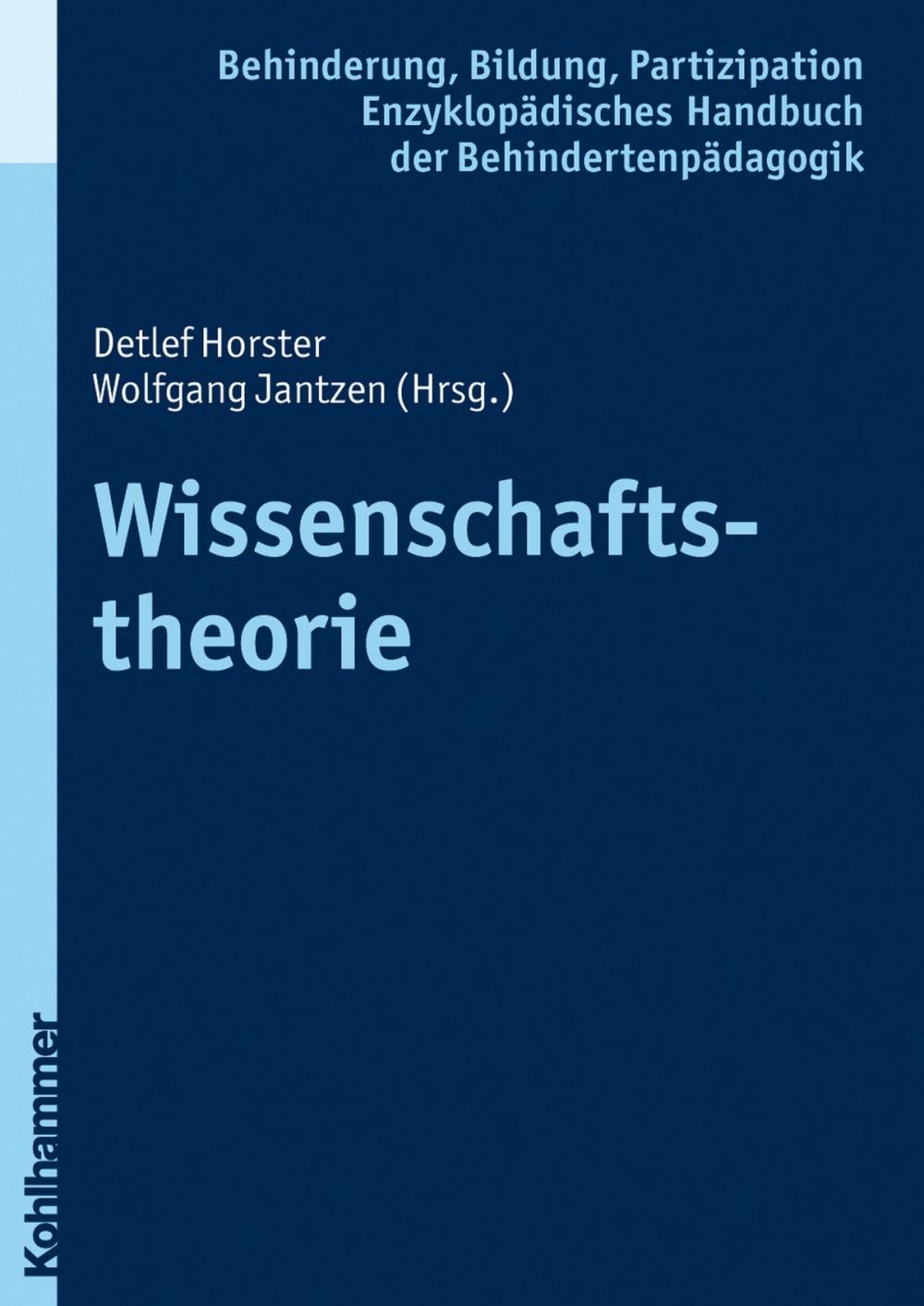 Big bigCover of Wissenschaftstheorie