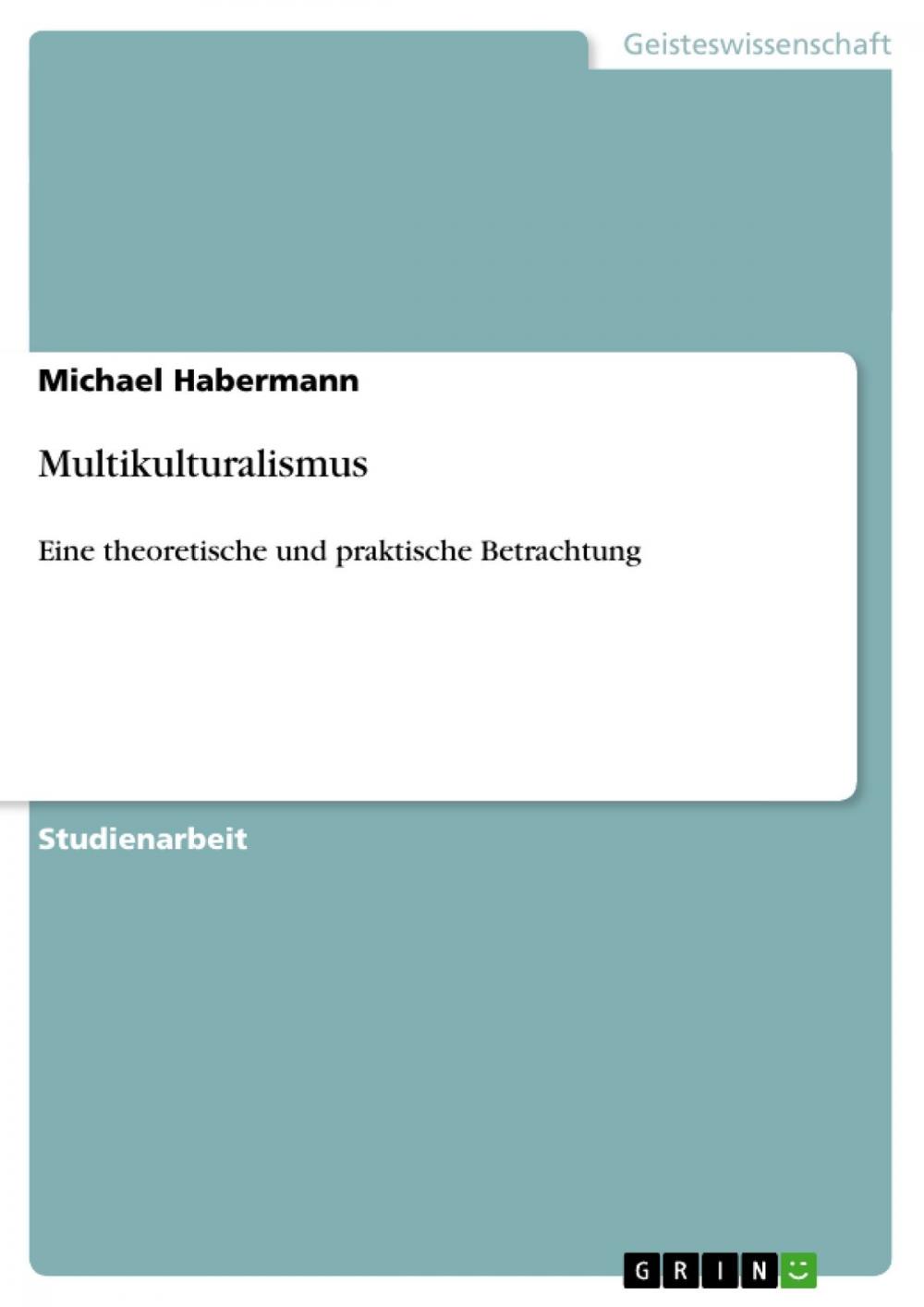 Big bigCover of Multikulturalismus