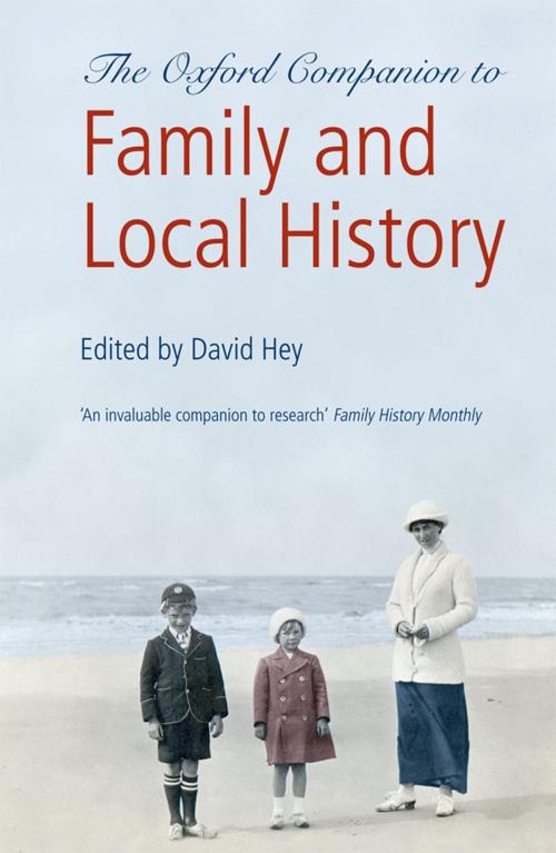 Cover of the book The Oxford Companion to Family and Local History by , OUP Oxford