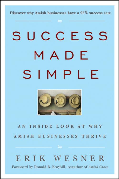 Cover of the book Success Made Simple by Erik Wesner, Wiley