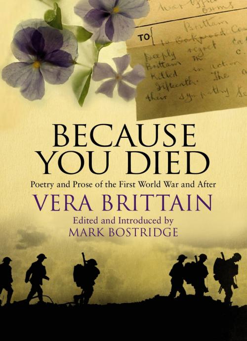 Cover of the book Because You Died by Vera Brittain, Little, Brown Book Group