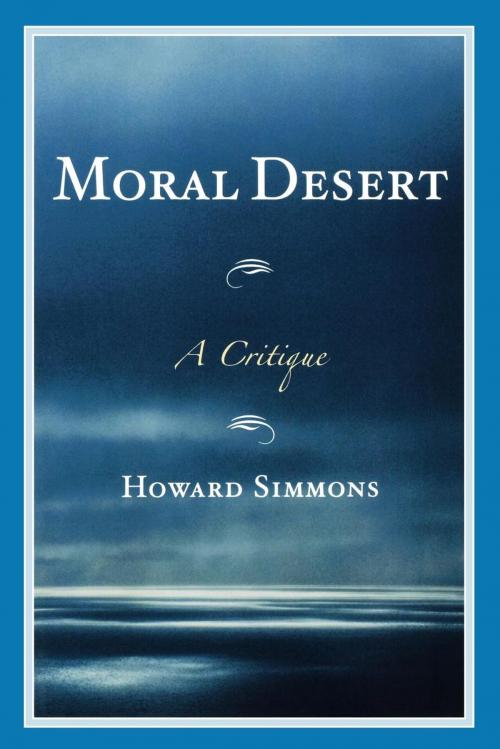 Cover of the book Moral Desert by Howard Simmons, UPA