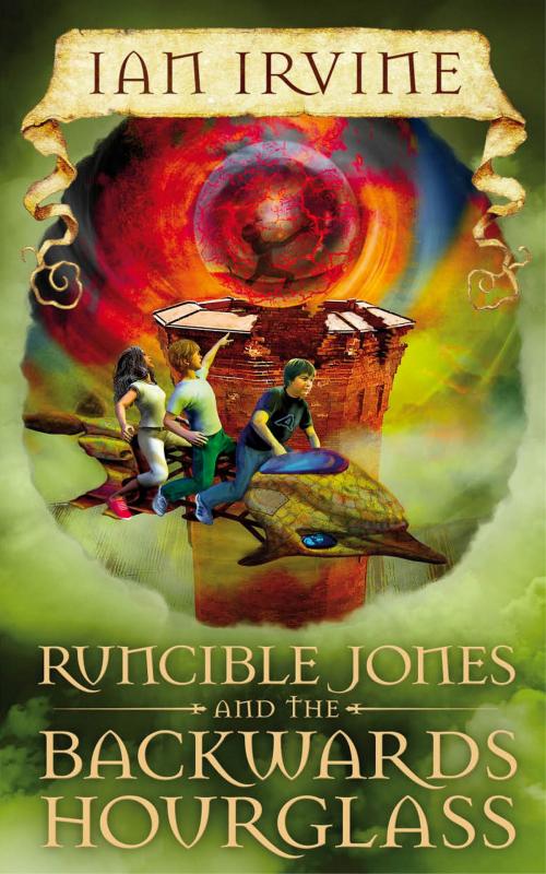 Cover of the book Backward Hourglass: Runcible Jones by Ian Irvine, Penguin Books Ltd