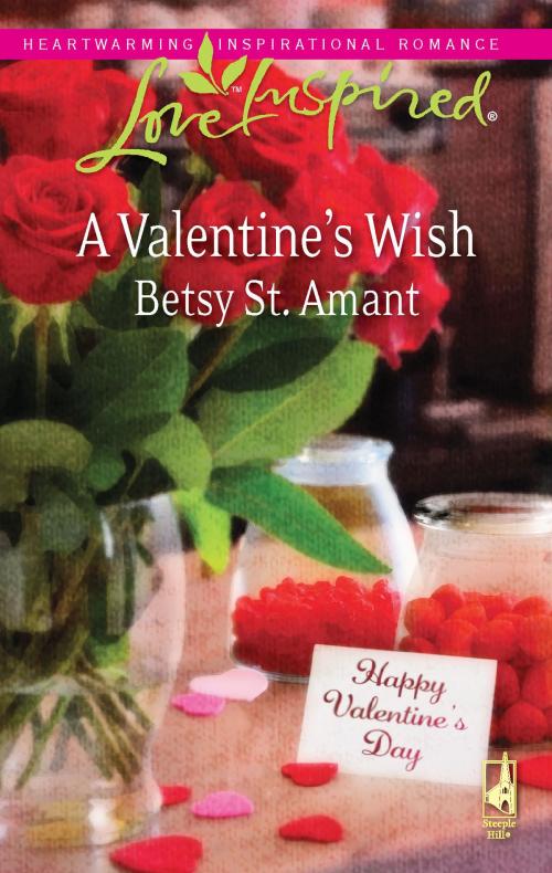 Cover of the book A Valentine's Wish by Betsy St. Amant, Steeple Hill