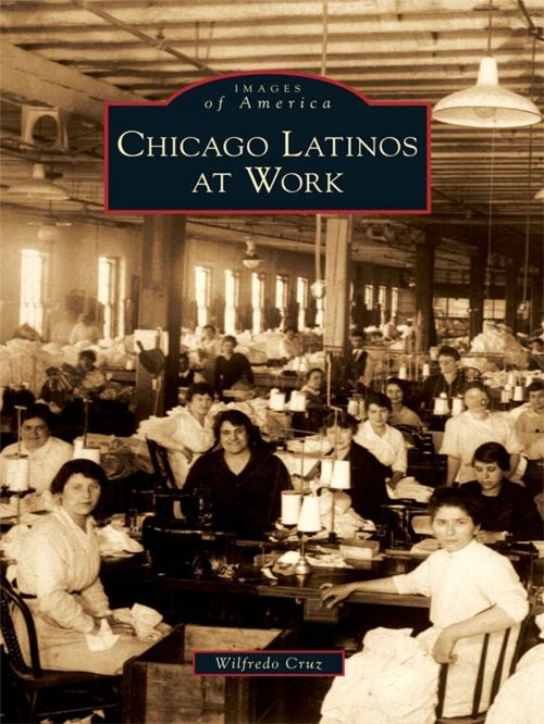 Cover of the book Chicago Latinos at Work by Wilfredo Cruz, Arcadia Publishing Inc.