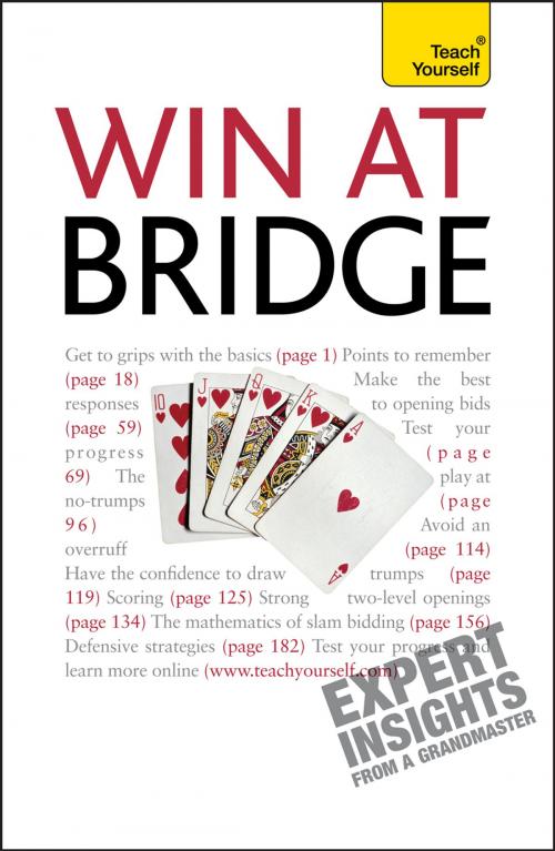 Cover of the book Win At Bridge: Teach Yourself by David Bird, John Murray Press