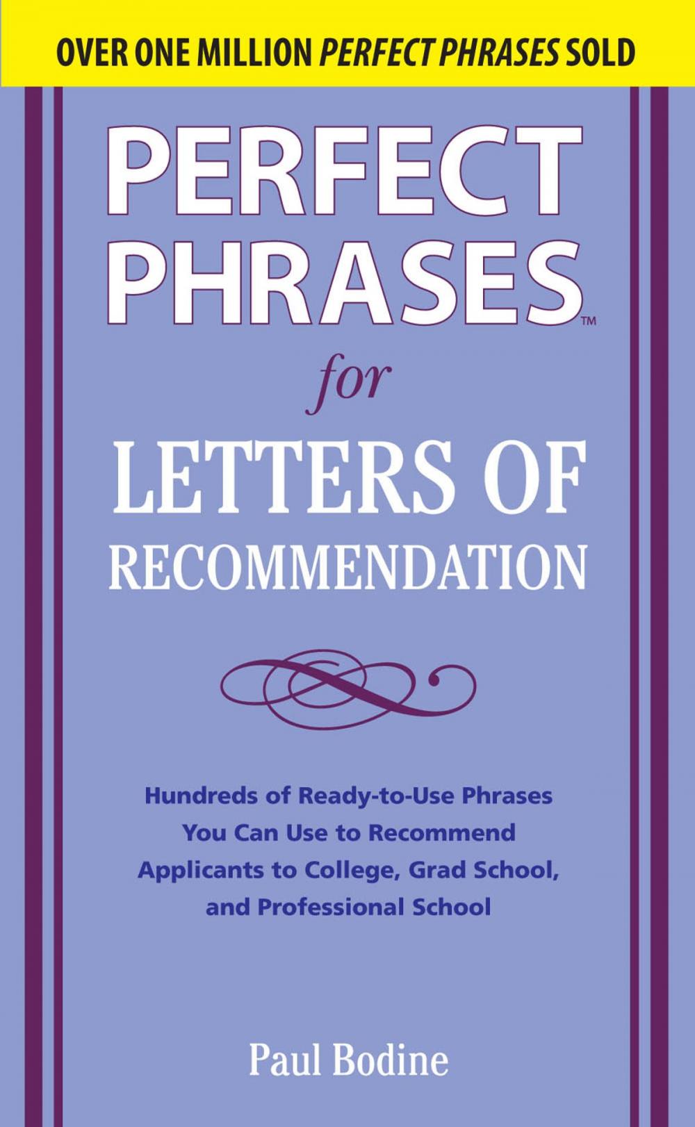 Big bigCover of Perfect Phrases for Letters of Recommendation