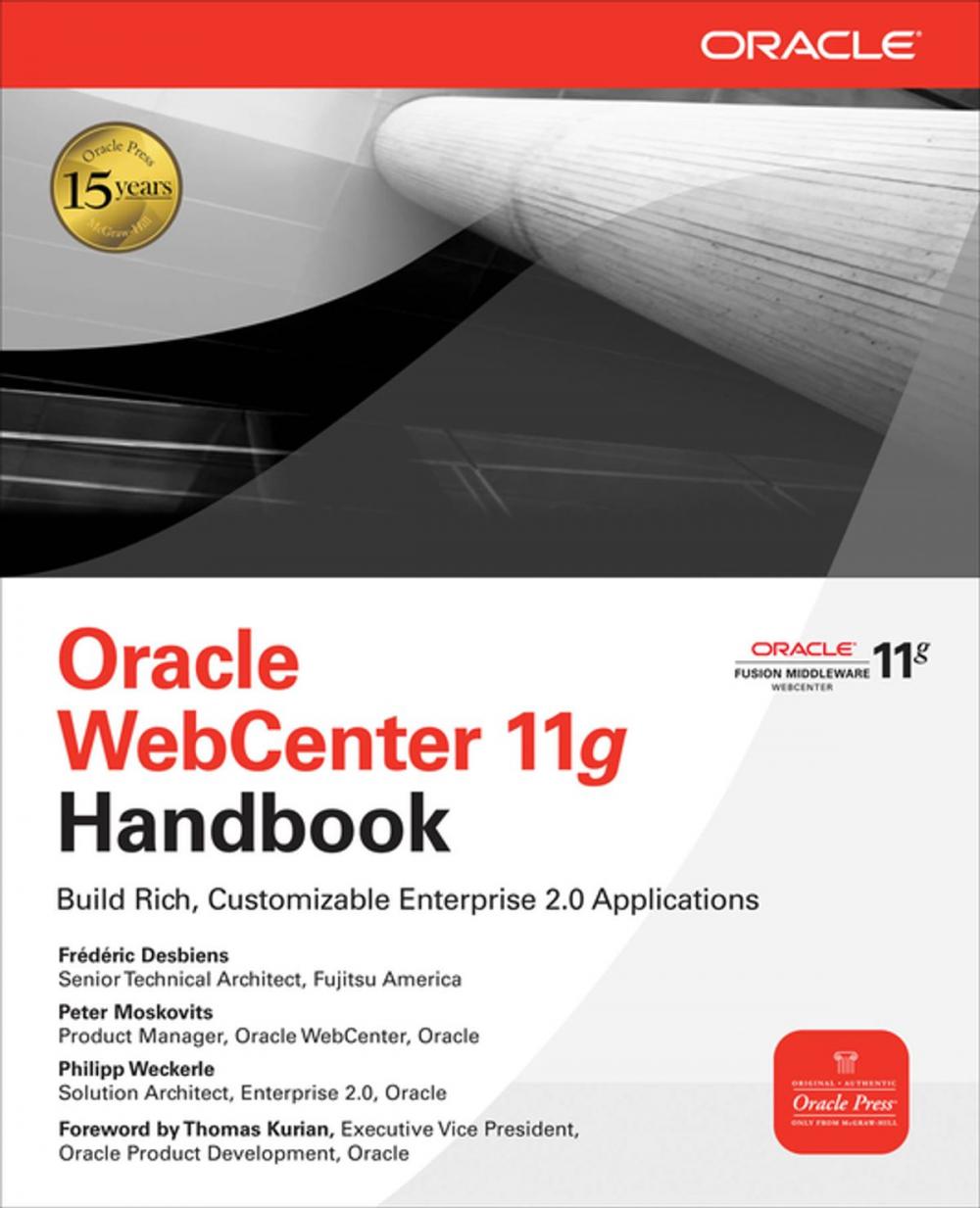 Big bigCover of Oracle WebCenter 11g Handbook