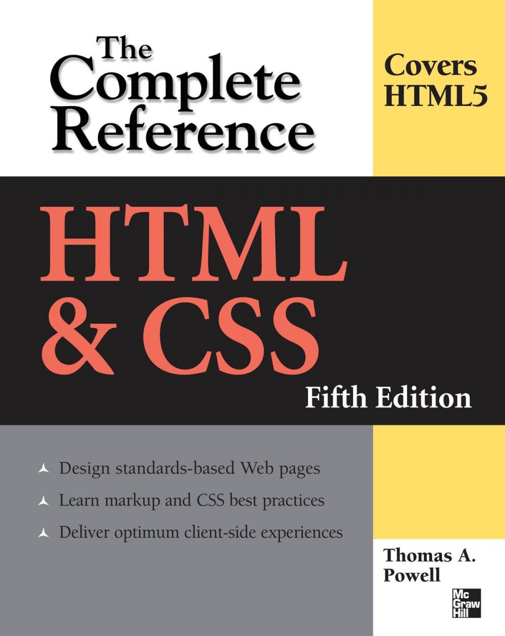 Big bigCover of HTML & CSS: The Complete Reference, Fifth Edition