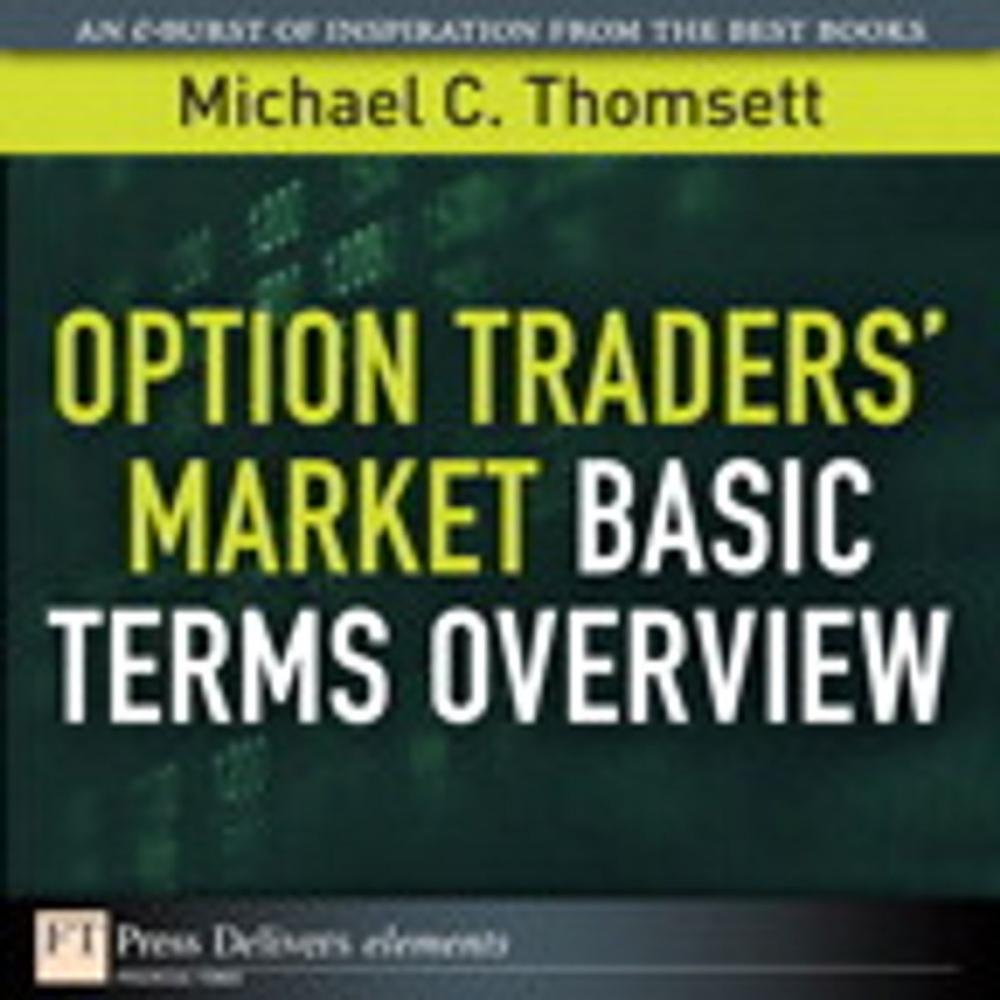 Big bigCover of Option Traders' Market Basic Terms Overview