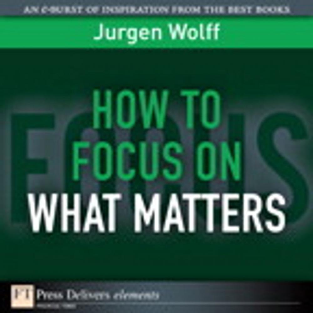 Big bigCover of How to Focus on What Matters